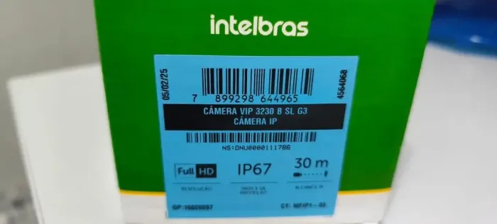Câmera Intelbras VIP 3230B SL G3