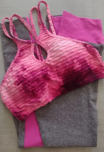 Kit Academia 2 Peças (Calça+Top)