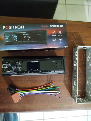 Som positron novo com USB e bluetooth 