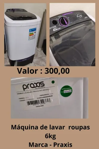 Máquina de lavar 6kg