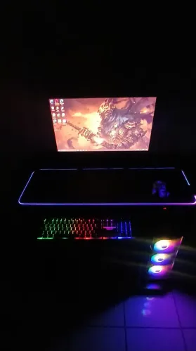 Pc Gamer Ryzen Completo, iluminação RGB e com Placa de Vídeo!