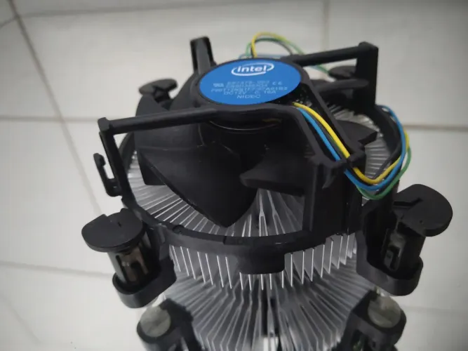 Cooler Intel Original LGA1151 1155 1150 4 Pinos PWM Processador
