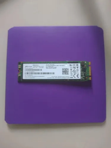 - SSD M.2 SATA 512GB MICRON - C/GARANTIA - AEE INFO EVOLUINDO COM VOCÊ!!