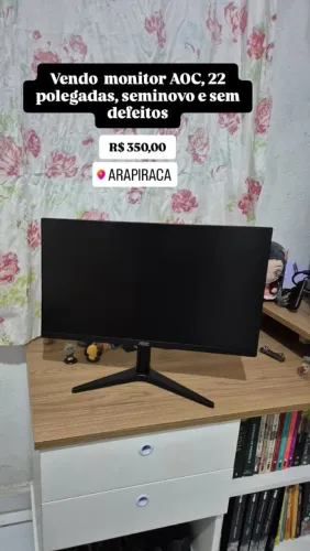 Monitor AOC 22 polegadas