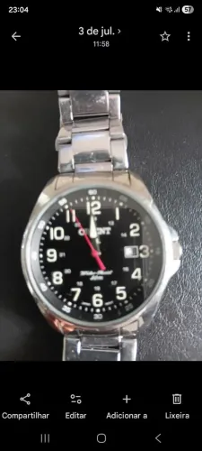 VENDO UMA RELÓGIO ORIENT ORIGINAL DE AÇO E DUAS PULSEIRAS TAMBÉM DE AÇO