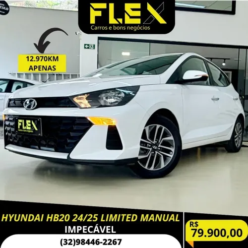Hyundai HB20 Limited Plus1.0 Flex 12V Mec. 2025