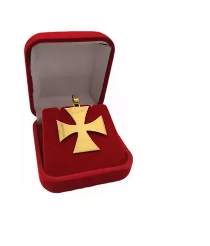 Pingente Vasco Ouro 18 Kilates Peso 1.20 Gramas 14 mm
