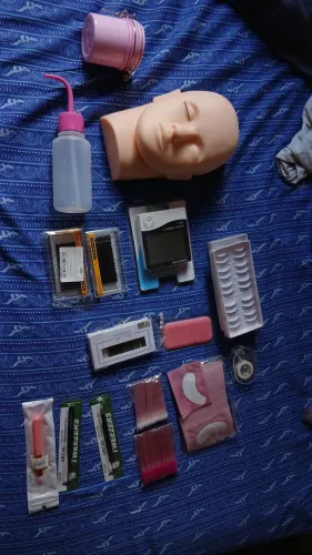 Kit alongamento de cílios