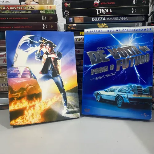 De Volta Para o Futuro Trilogia em Raro Digibook DVD