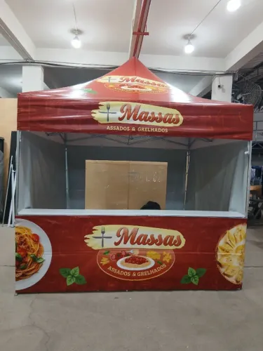 Vendo uma Barraca com Balção para eventos 3x3 semi nova