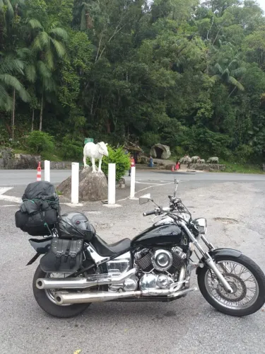Moto pra quem gosta de viajar 