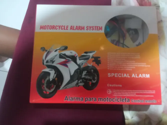 Alarme Para Moto Botão Start Stop