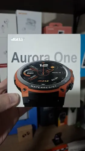 SMART WATCH MASX AURORA ONE TELA AMOLED DESIGN PREMIUM.