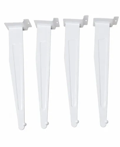 KIT COM 10 SUPORTES FACA 30CM PARA PAINEL CANALETADO OU PAREDE - APENAS R$50! ?