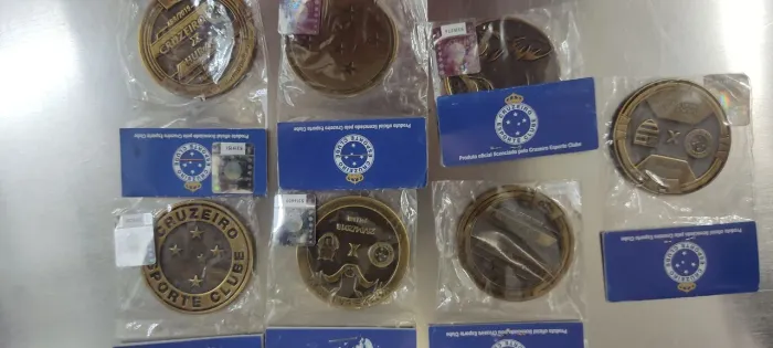 Moedas de jogos do Cruzeiro 