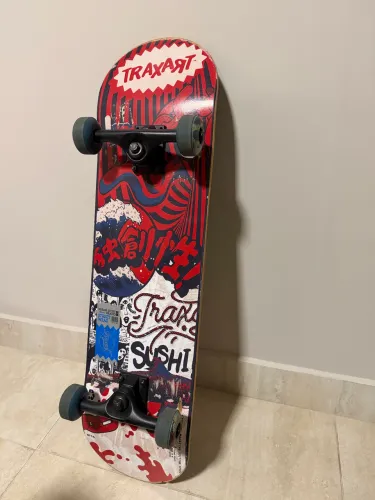 Skate Traxart Completo Profissional - Pouco Uso