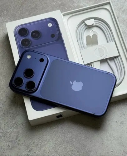 iPhone 17 Pro Max 512GB Azul, Desempenho Avançado e Câmeras para Registros Incríveis