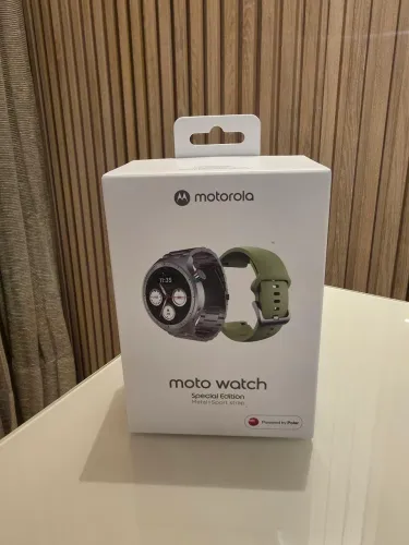 MOTO WATCH 47MM EDIÇÃO BY POLAR LACRADO E NF