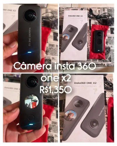 Câmera insta 360 one x2 