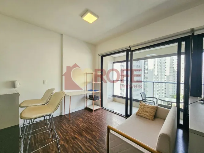 Apartamento para alugar Mobiliado com 47m², 1 quarto e 1 vaga na Vila Nova Conceição, SP..