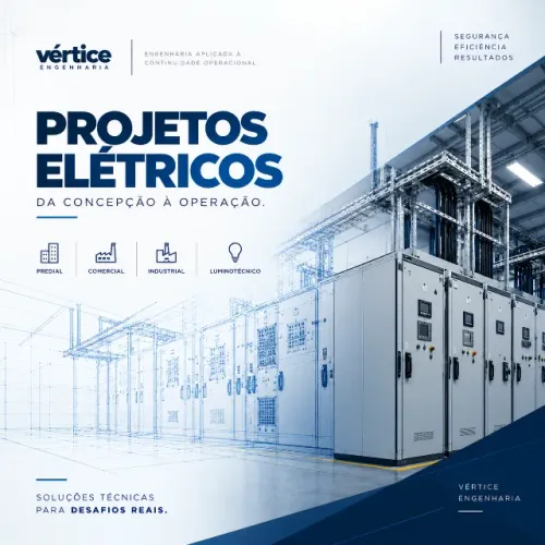 Projeto Elétrico Industrial, Comercial e Predial