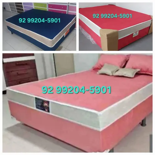 CAMA DE CASAL PRETA,,,,, ENTREGA HOJE 