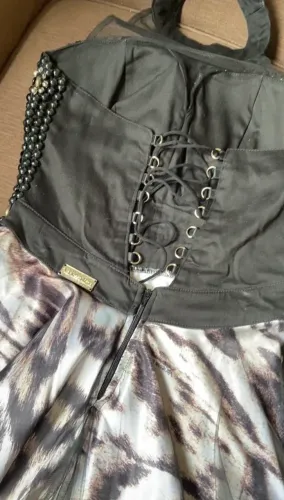 Vestido Vanessa Lima em Pedraria