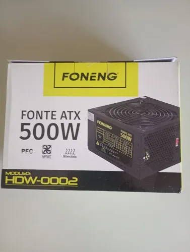 Fonte nova lacrada na caixa, 80 reais pra vender rápido 