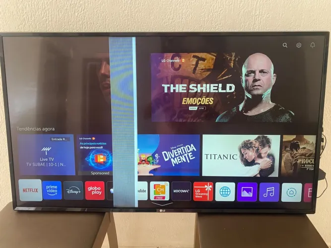 Smart Tv LG 49 Polegadas Tela com Defeito