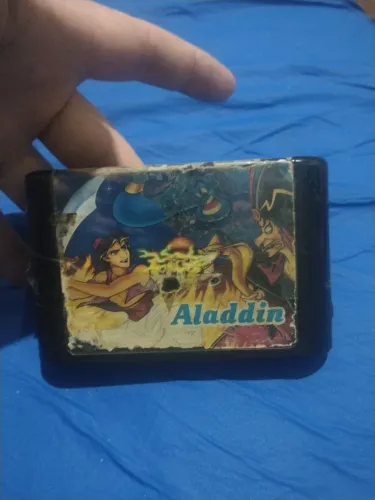 Fita mega drive Aladdin Paralela de qualidade 
