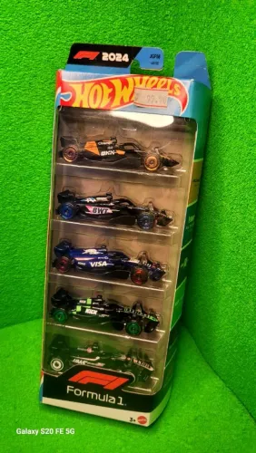 Hot Wheels 5 Pack F1