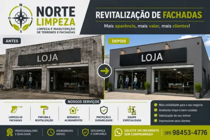 REVITALIZAÇÃO DE FACHADA