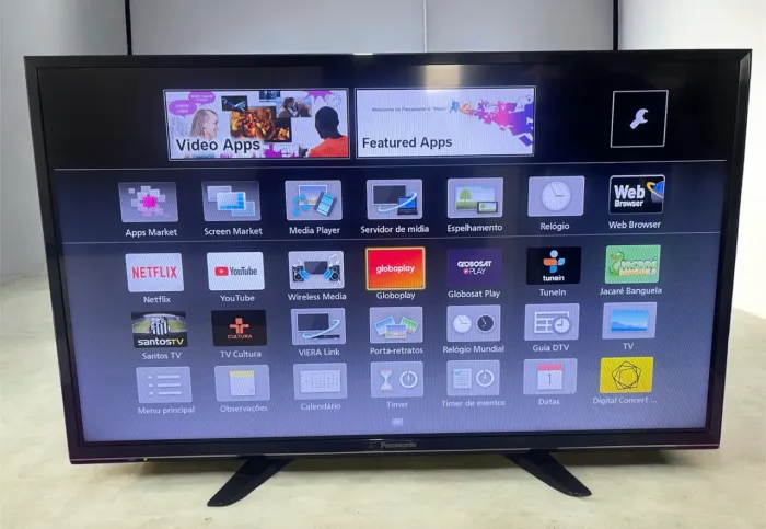 TV LED 32" PANASONIC | RODA NETFLIX E YOUTUBE | ENTREGO