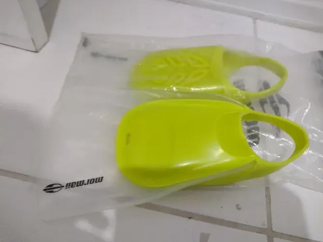Pé de pato mormaii nadadeira para natação piscina bodyboard ou nado em mar aberto