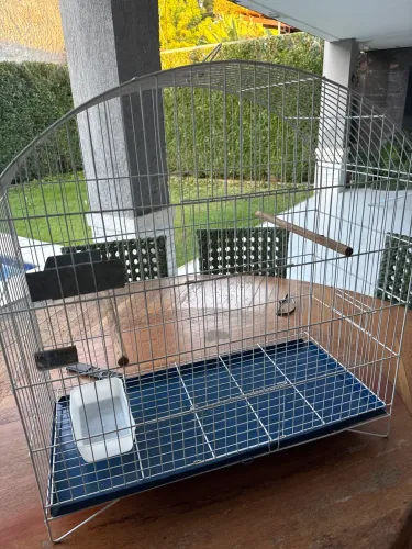Gaiola aço ferro nova