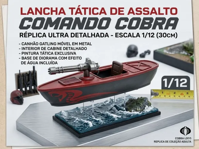 LANCHA TÁTICA COMANDO KOBRA