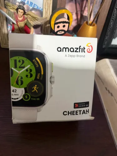 Smartwatch   Amazfit Cheetah Square - Semi-novo   Na Caixa (Novo com caixa aberta)