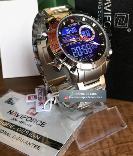 Relógio masculino naveforce original