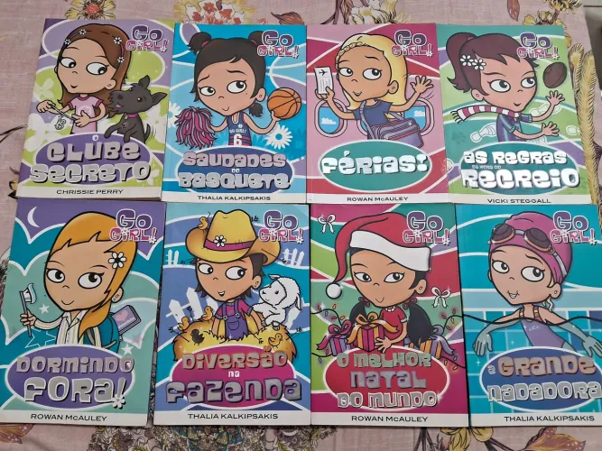 Livros "Go Girl!"