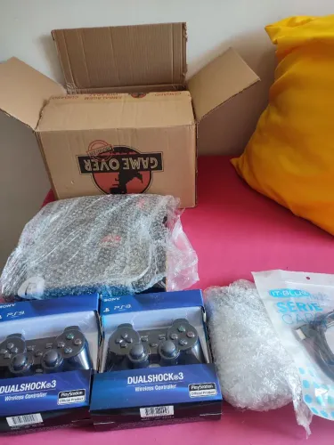 PS3 Tunado Premium 2 controles 1 Tera Novo Game Over