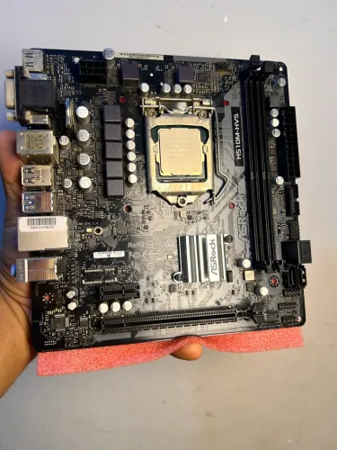 Kit processador i3 10100 + placa mãe ASROCK H510
