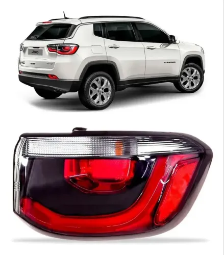 Lanterna traseira do Jeep Compass lado direito.