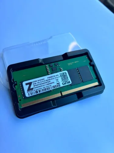 Memória RAM DDR5 8GB 5600MHz SODIMM Notebook Zilia PC5-5600B