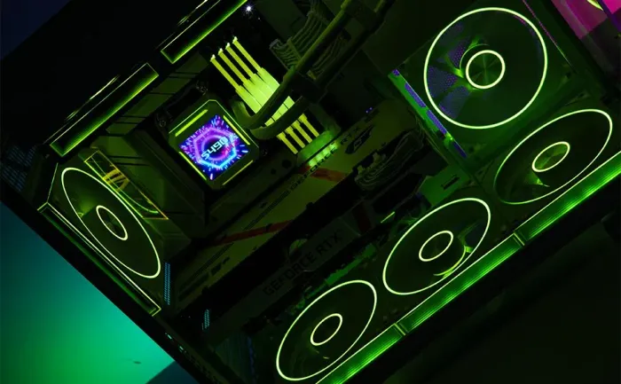 Fans Jungle Leopard Transwarp ARGB Black