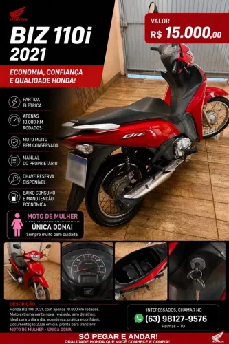 Honda Biz 110i 2021