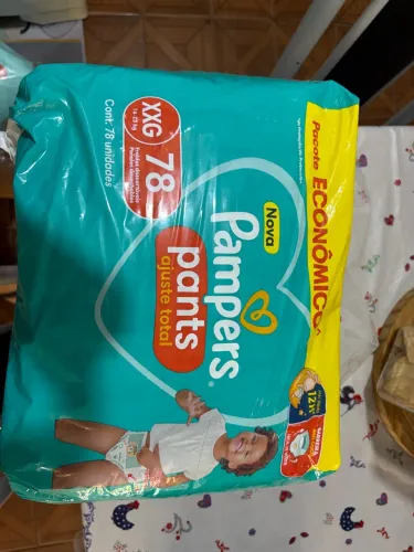 Fraldas Pampers pants XXG