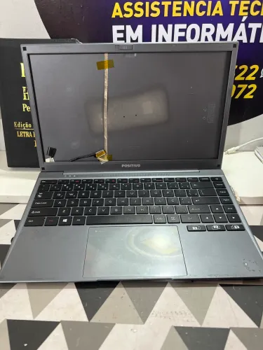 Carcaça Completa com Placa Notebook Positivo Master N1240 Intel