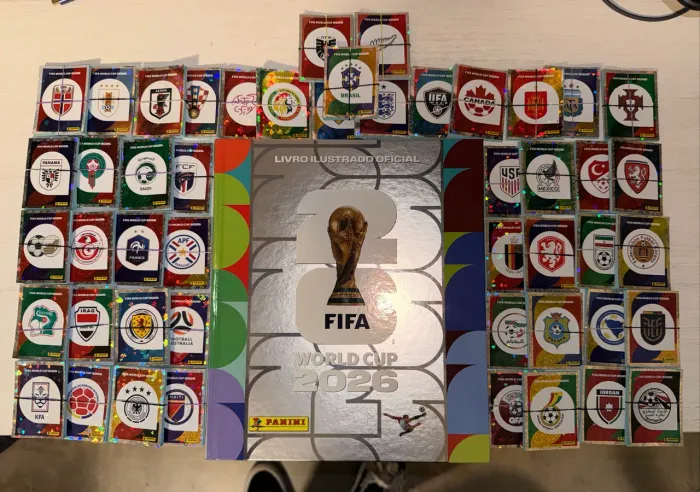 Álbum Copa 2026 COMPLETO + COCA