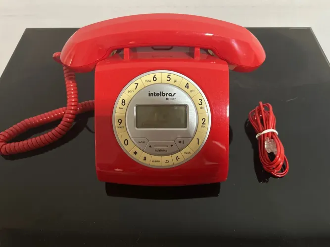 Telefone Fixo Retrô Intelbras TC 8312