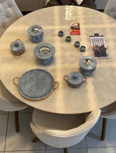 Jogo  de fondue novo..